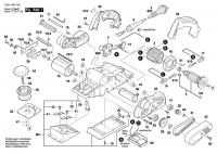 Bosch 0 601 59A 703 Gho 40-82 C Portable Planer 230 V / Eu Spare Parts